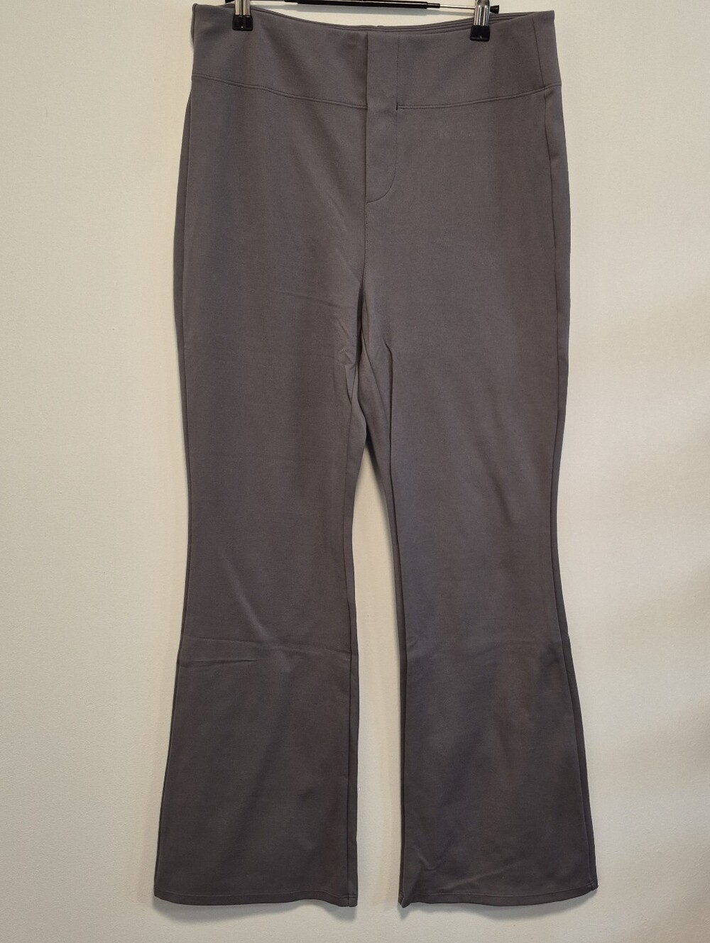 Halara High Waisted Tummy Control Bootcut Work Pants Grey Size Large NWT - Picture 5 of 13